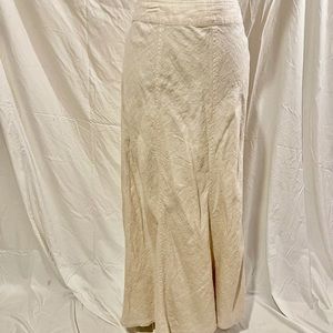 TAHARI 100% Linen Skirt